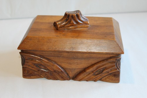 Belle boite coffret noyer - belle,