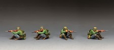 King and (&) Country WH126 “Riflemen Sitting Firing #2”  - Neuf en Boite