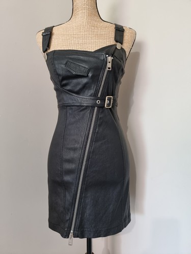 Diesel robe cuir veritable - :,