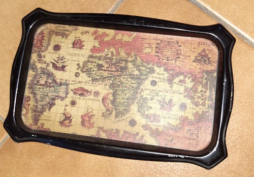 Petit plateau vintage - , en