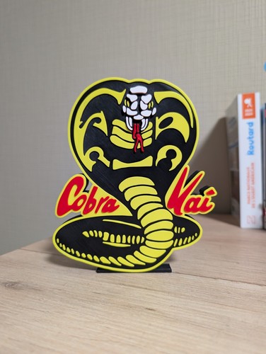 Plaque cobra kai logo - kai,