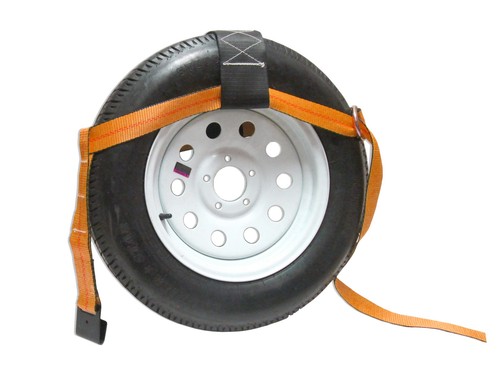 Tow dolly tire straps - tow,