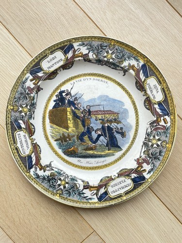Ancienne assiette parlante - ancienne,