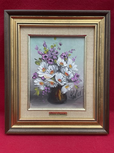 Peinture toile sur panneau