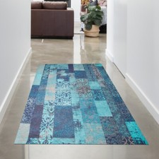 Tapis à poils courts crème