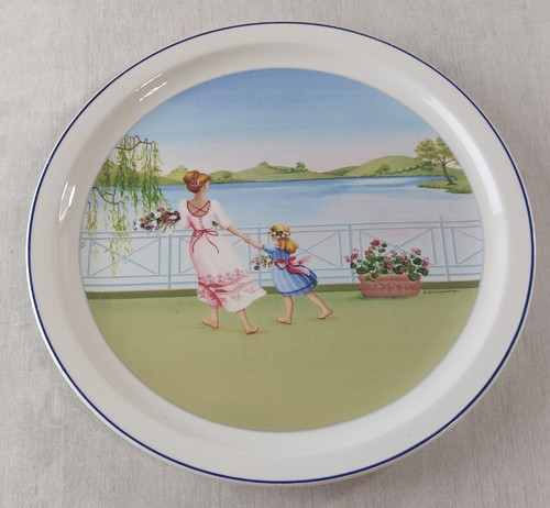 Ancienne assiette décor