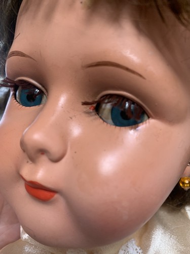 Poupée ancienne bouche - poupée,