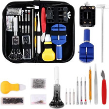Kit Réparation Montres 147 Pcs Ensemble Outils Professionnel Bijoutier Horloger