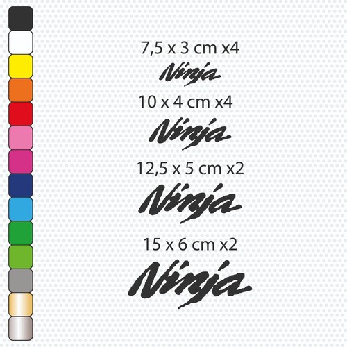 Ninja stickers vinyles - ninja,