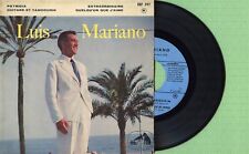LUIS MARIANO / Patricia La voix de son maitre 7 EGF 397 Pres. France 1959 EP VG+