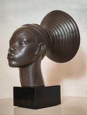 Sculpture Buste Africaniste