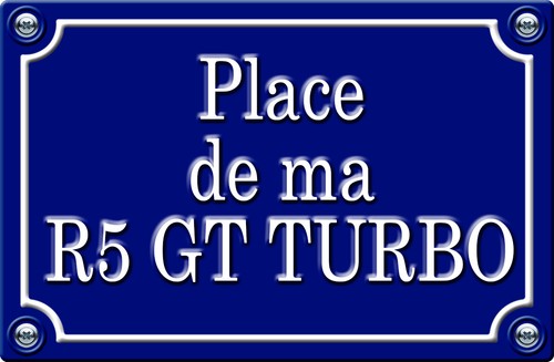 Place gt turbo - r5,
