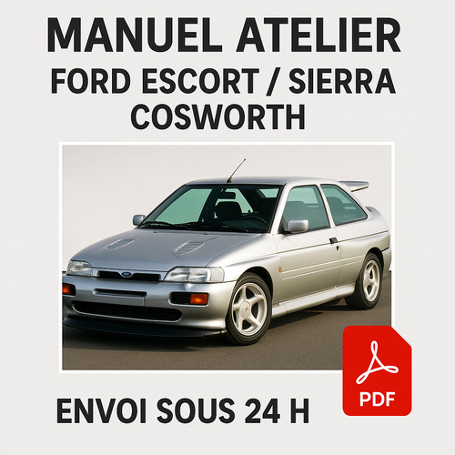 Manuel atelier ford escort - atelier, et