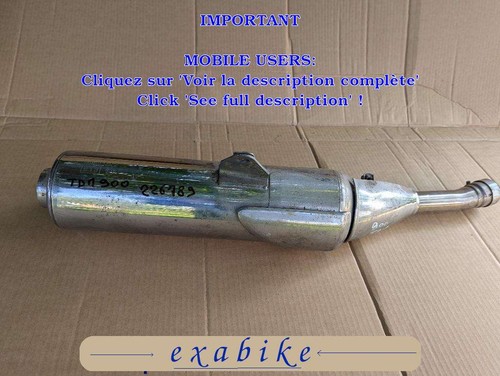 Silencieux pour yamaha - yamaha, 900