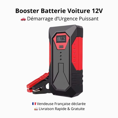 Booster démarreur voiture - démarreur,