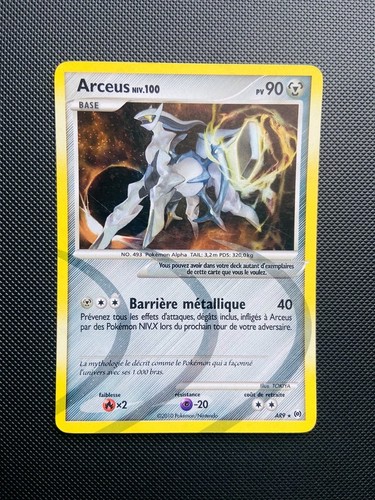 Carte pokemon arceus ar9 - arceus, holo