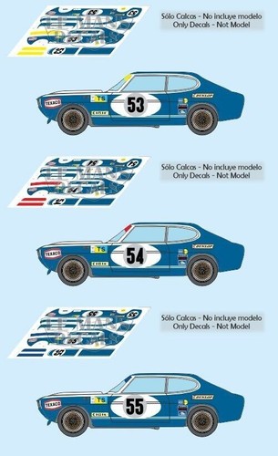 Décal ford capri rs2600 - ford, le
