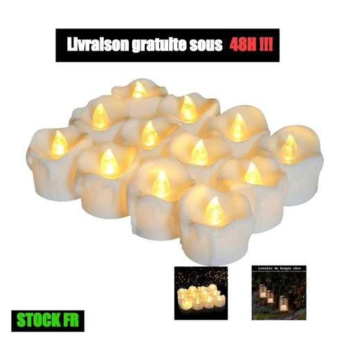 Bougies chauffe plat led - chauffe-plat,