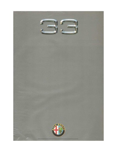Dépliant alfa romeo - dépliant,