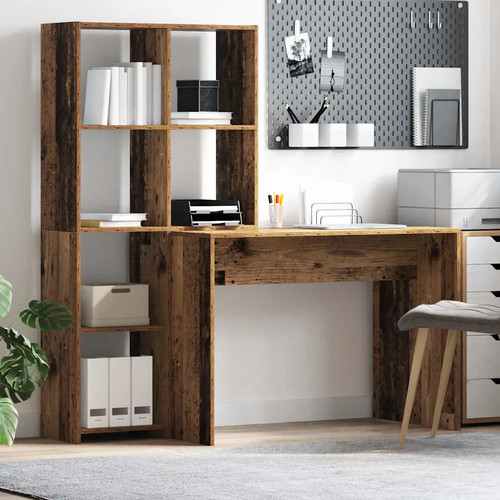Bureau avec étagère avec
