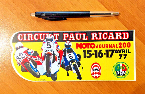 Autocollant ancien grand prix - autocollant,