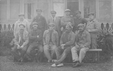 CPA 27 CARTE PHOTO SITUEE AU