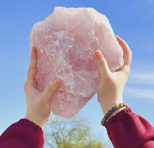 Cristal roche quartz rose - de,