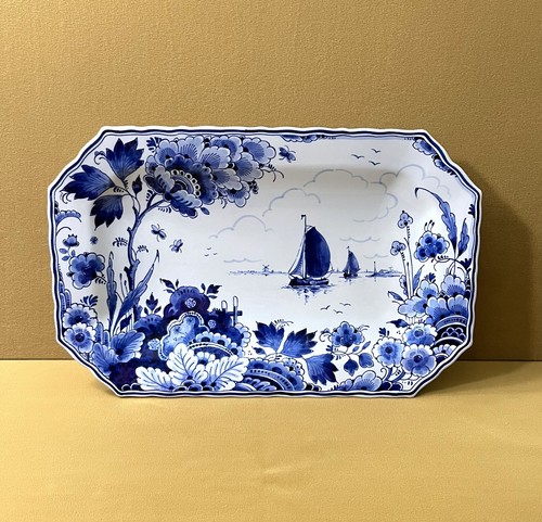 Grand plat mural faience - plat,