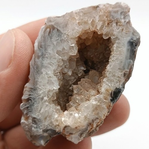 Agate plume géode - rare, 44