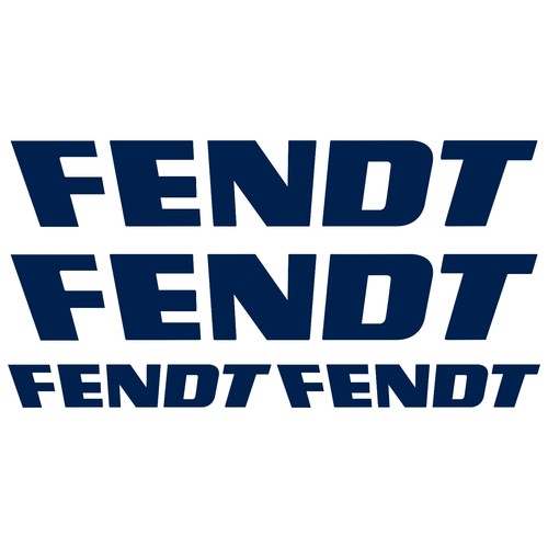Fendt autocollant sticker - fendt, xl