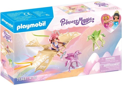 Playmobil château arc ciel - playmobil, arc-en-ciel