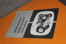 (153) JOHN DEERE Tondeuse rotative 39 et 47 pour 110 et 112  Livret d'entretien