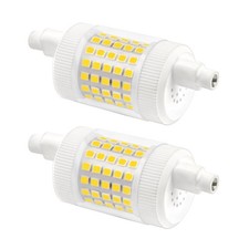 R7S 78mm Dimmable 15W Blanc