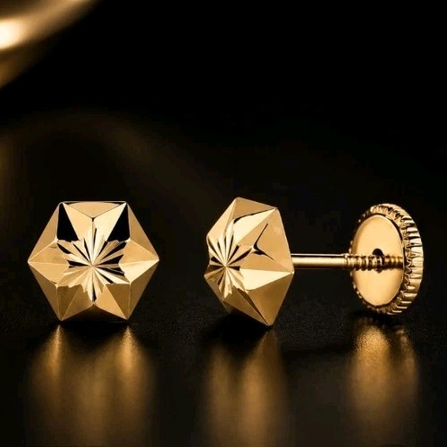 Boucles oreilles 18k - boucles,