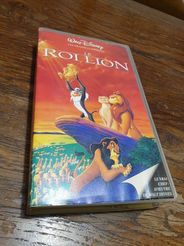 Vhs roi lion cassette - vhs,