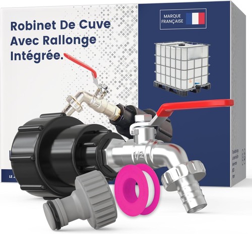 Robinet cuve 1000l 2 s60x6 - cuve, 1/2