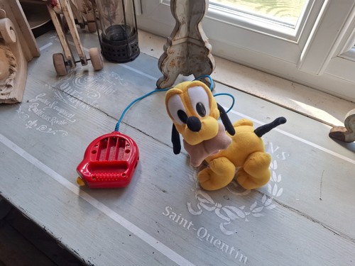 Jouet vintage chien pluto - vintage,
