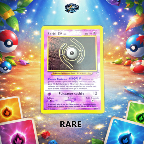Carte pokémon zarbi - zarbi,