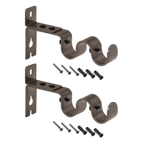 Rideau barre support double - rideau,