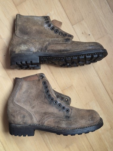 Bottes homme daim marron style