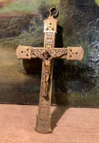 Ancien petit crucifix - 24, cm