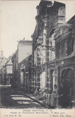 G284 reims facade - -, imprimerie