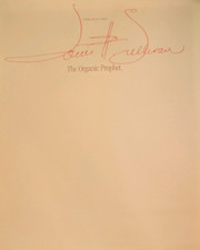 Kawneer Architect Prints LOUIS H. SULLIVAN The Organic Prophet First in a Series