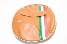 P9023MR10 - Housse De Roue Avec Sac Bande Tricolore Vespa De 10 Marron