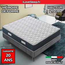 Matelas à mémoire de forme 11 zones différenciées - orthopédie - haute densité