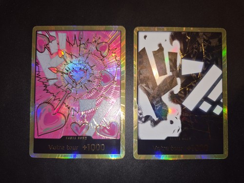 Lot carte one piece gold - lot,