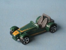 Matchbox Caterham Superlight R500 Green Body English Sports Car Toy Model 63mm f