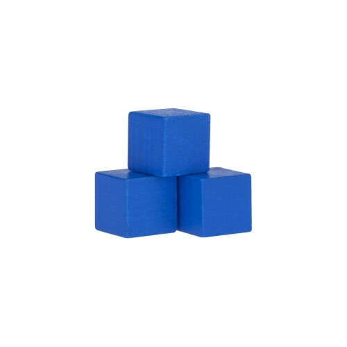 Cubes bois pions - bois,