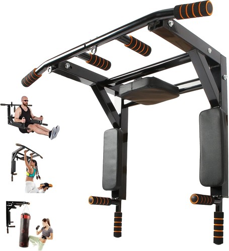 Barre traction murale - traction, dip