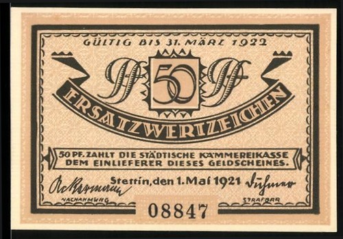 Monnaie nécessité - de,
